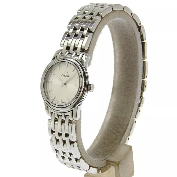 OMEGA De ville Watches SilverDial Stainless Steel Quartz Analog main image 7